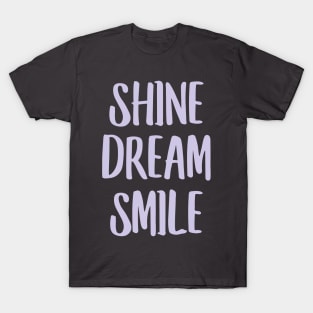 BTS mikrokosmos shine dream smile lyrics T-Shirt